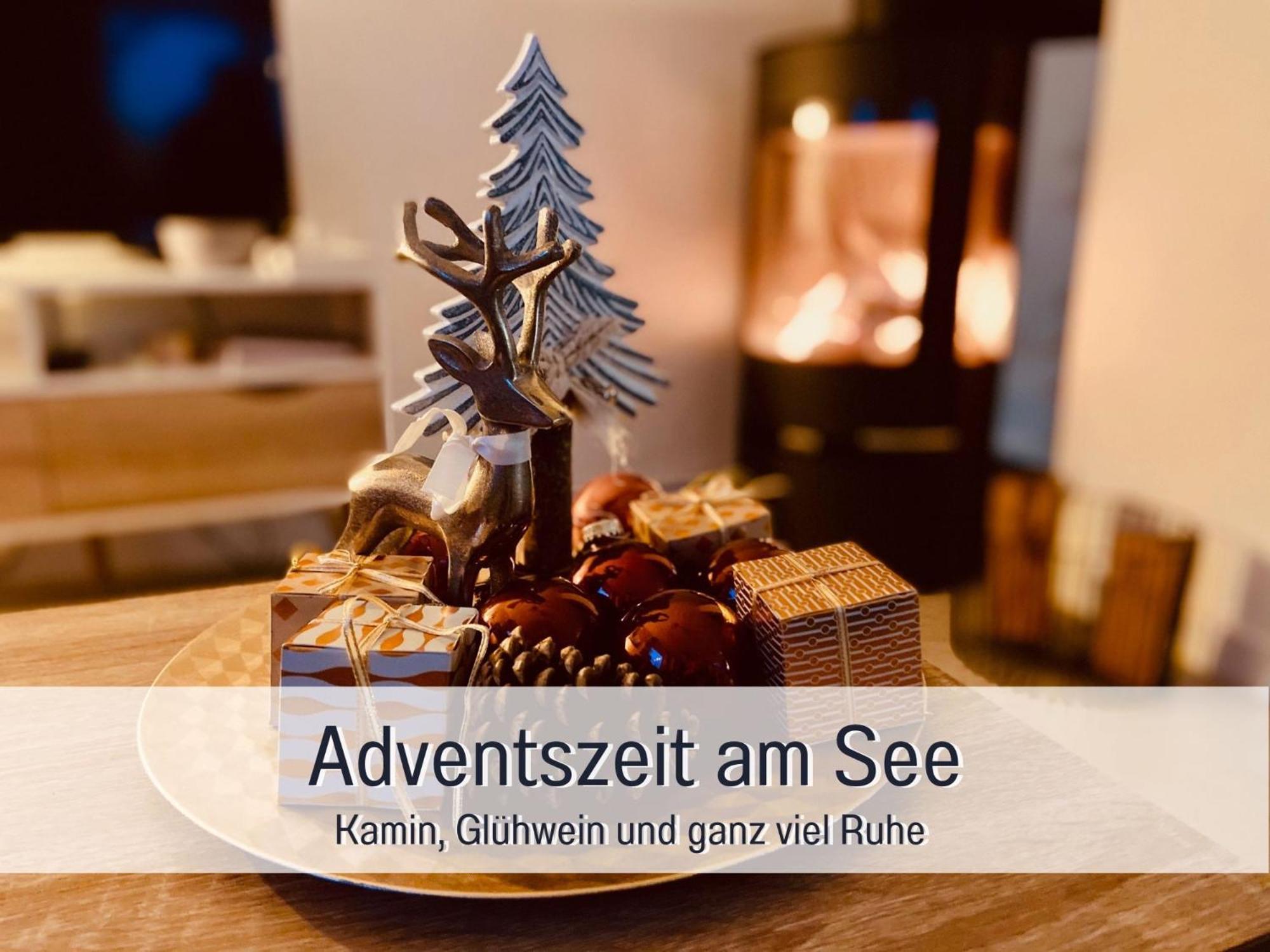 Strandhaus Mathea - Ruhige Lage Direkt Am Fleesensee - Parkplatz, Kamin, Sauna - Familienfreundlich Unter Göhren Exterior foto